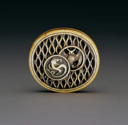 Vorderseite eines Netsuke, ca. 1870